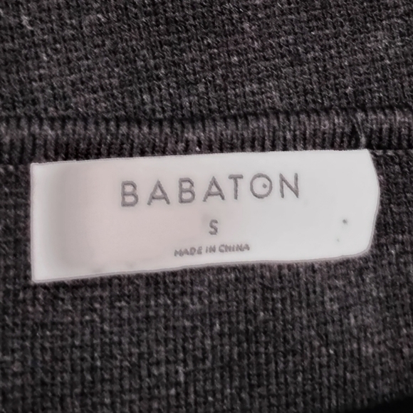 Babaton Aritzia | NWOT Sculpt Knit Bustier Black Mini Bodycon Contour Dress | SM - Picture 6 of 11